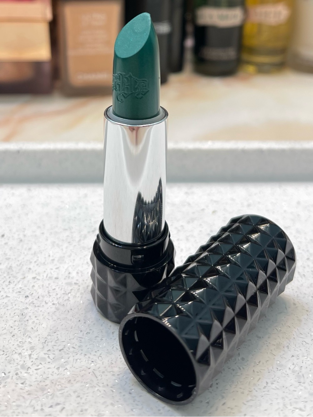 KVD ~ ‘PLAN 9’ Studded Kiss Lipstick ~ Full Size 0.12. / 3 g ~ No Box ~ RARE
